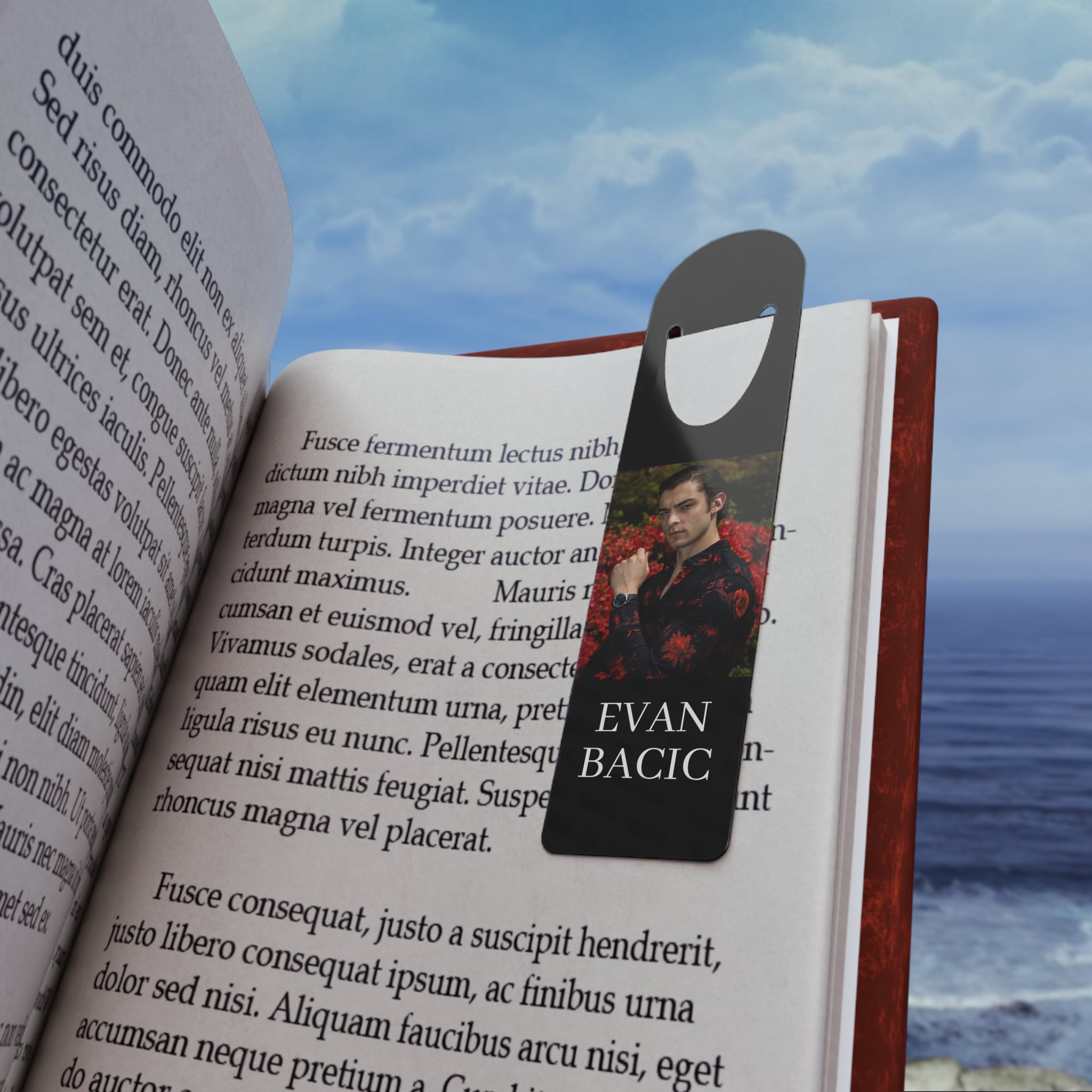 Evan Bacic - Metal Bookmark