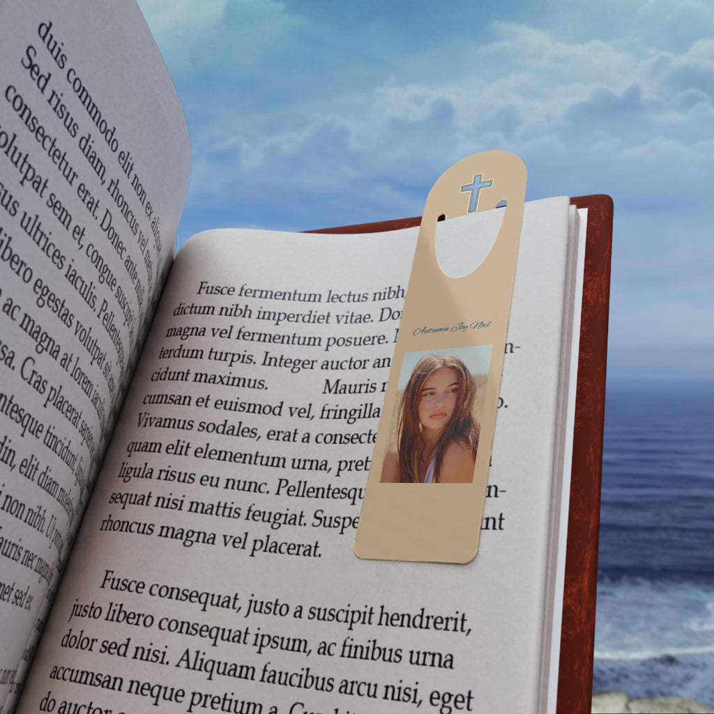 Autumn Joy Noel - Metal bookmark